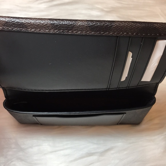 COACH Men’s Brown Phone Case Signature Canvas, NWT - Picture 4 of 8